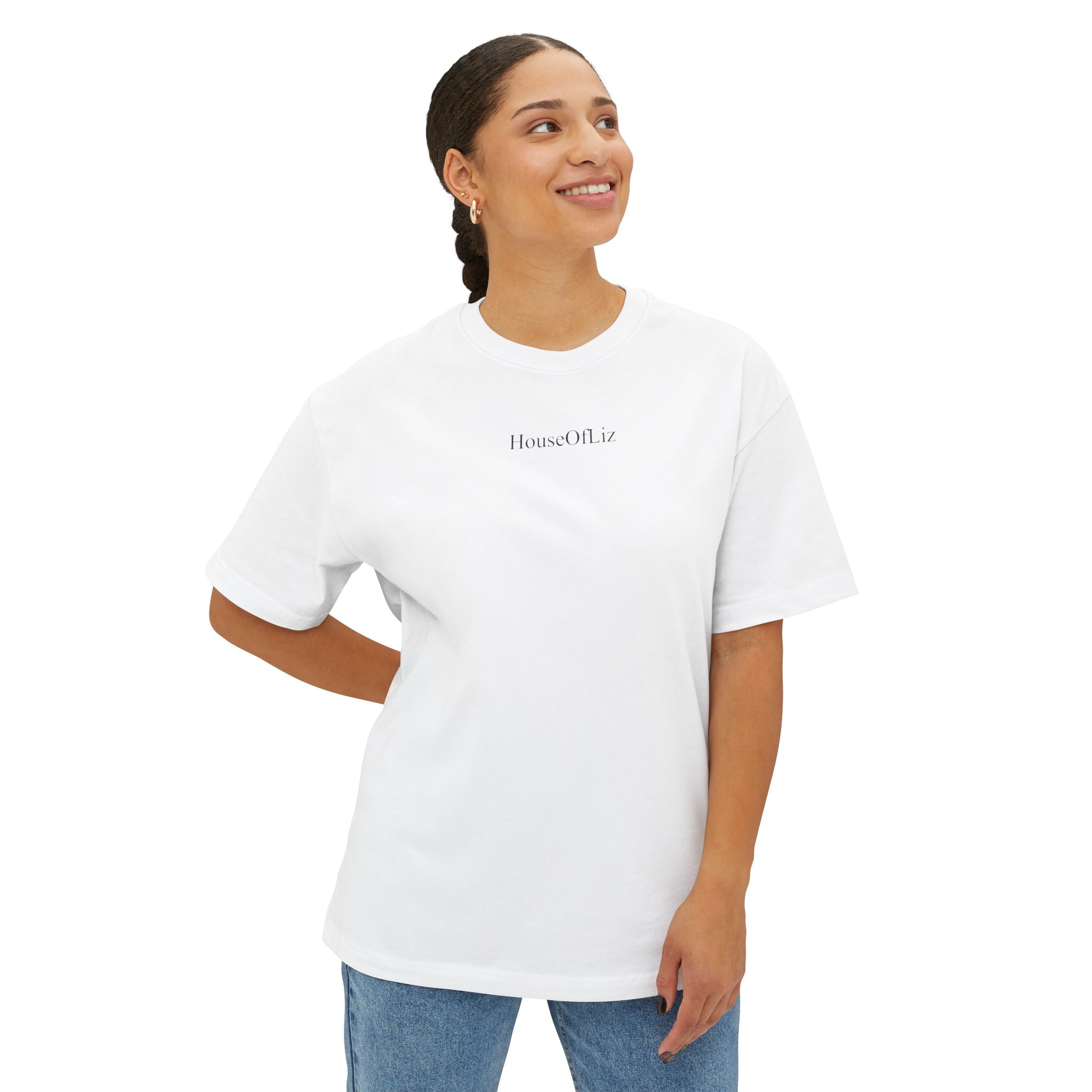 lifting > spiraling oversized tee