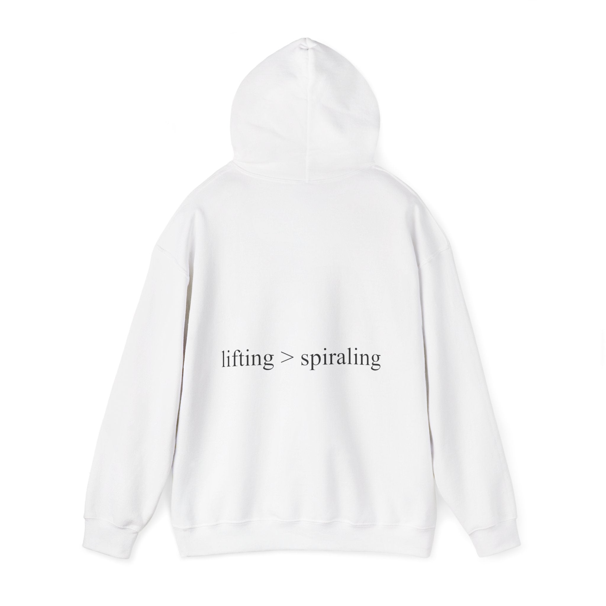 lifting > spiraling hoodie