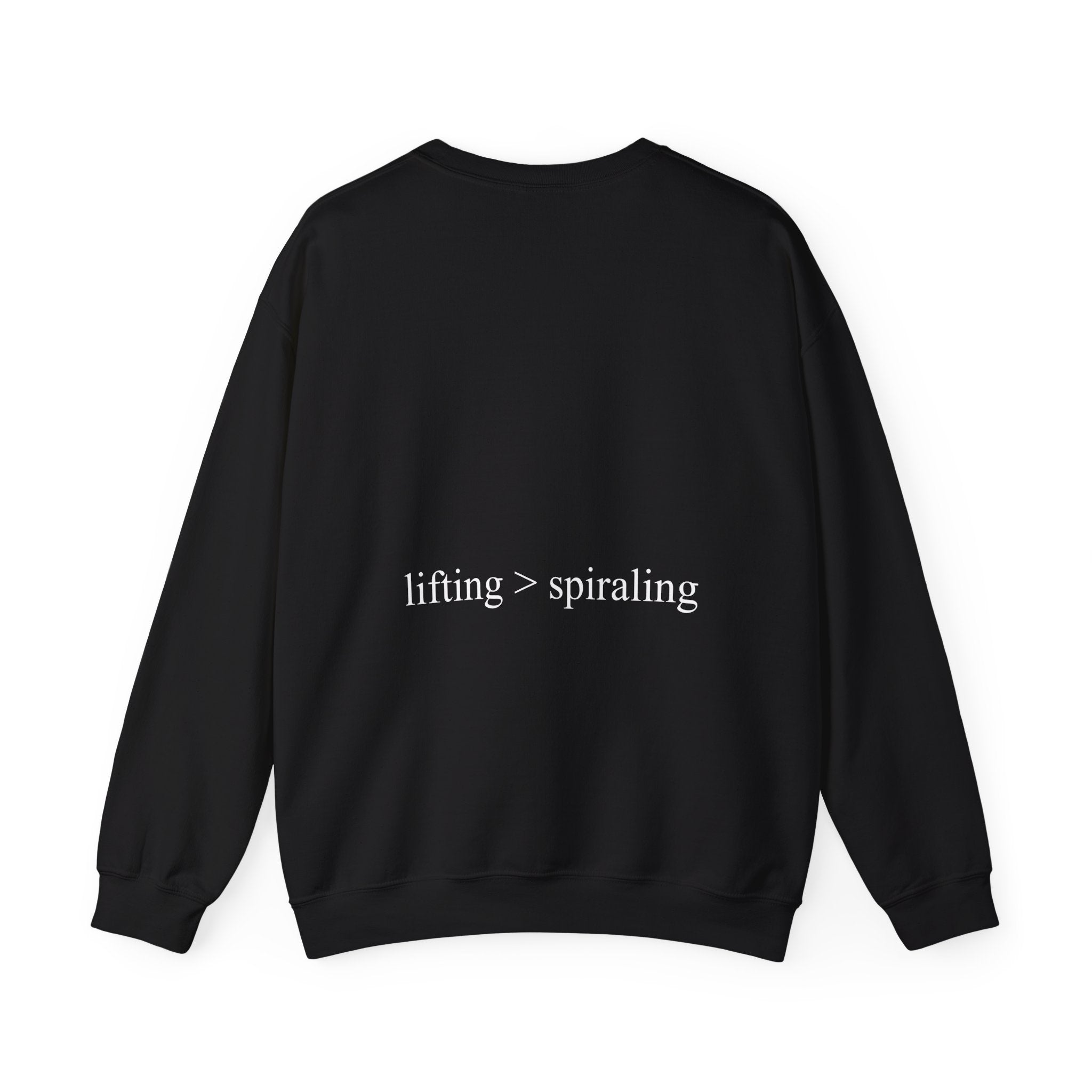 lifting > spiraling crewneck sweatshirt