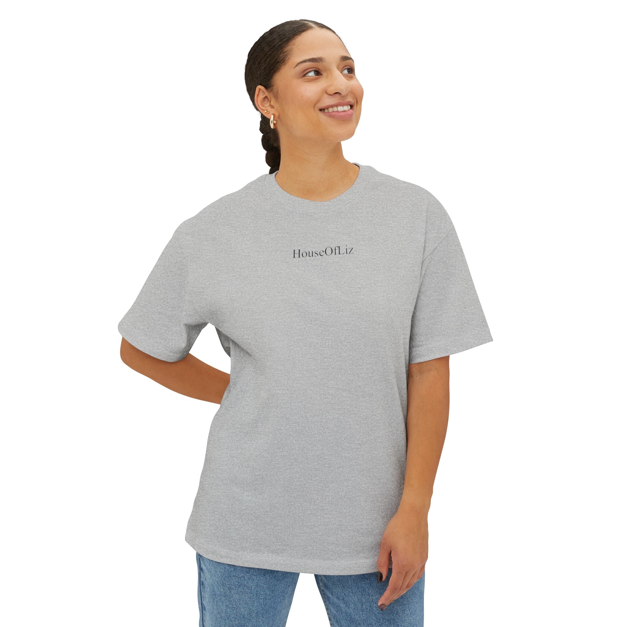 lifting > spiraling oversized tee