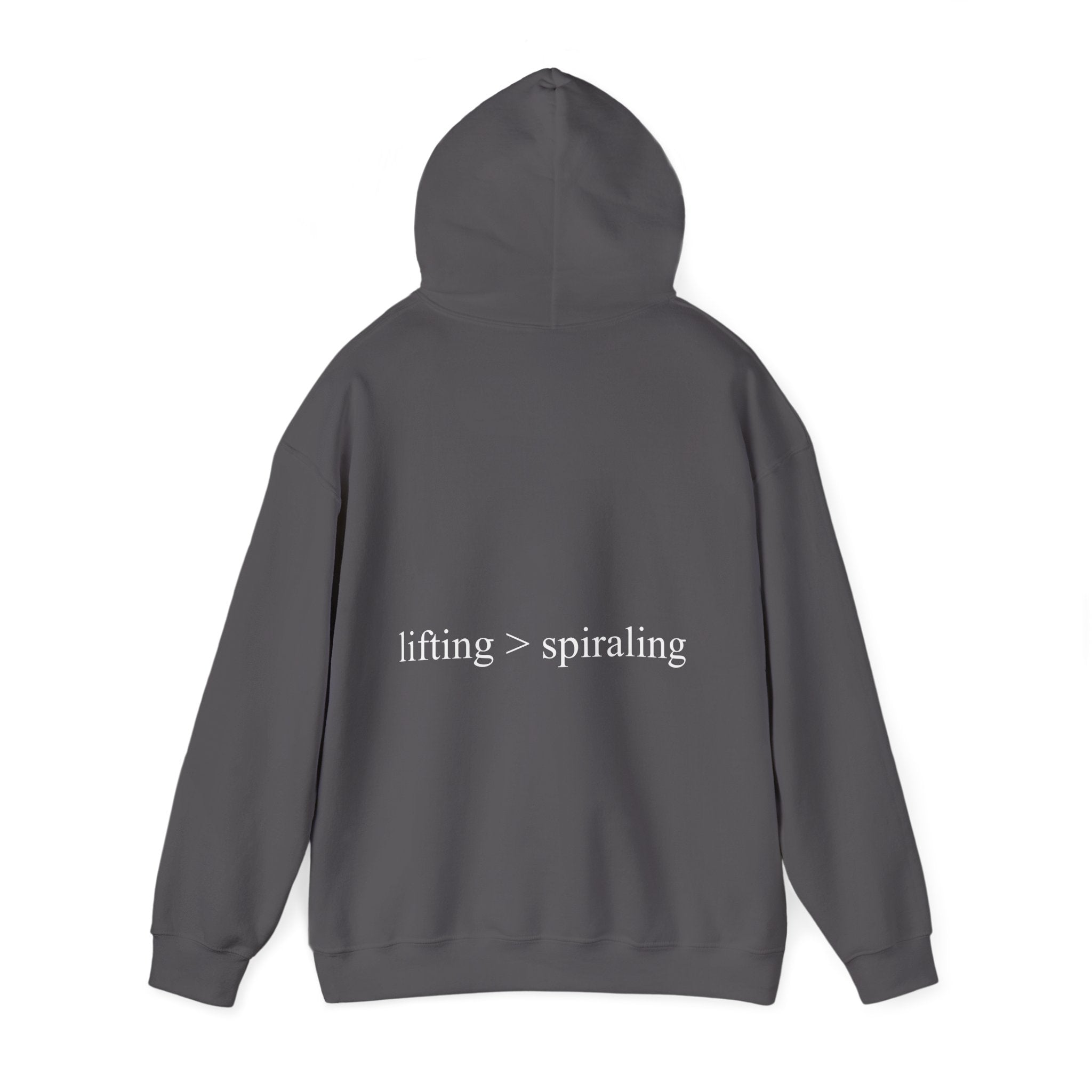 lifting > spiraling hoodie