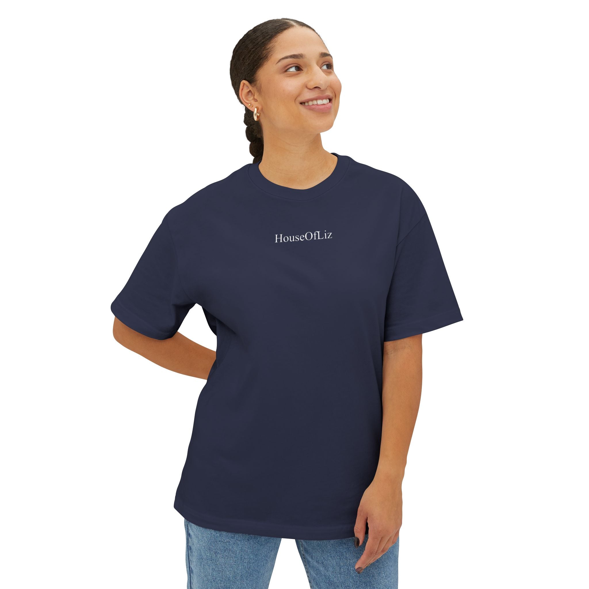 lifting > spiraling oversized tee