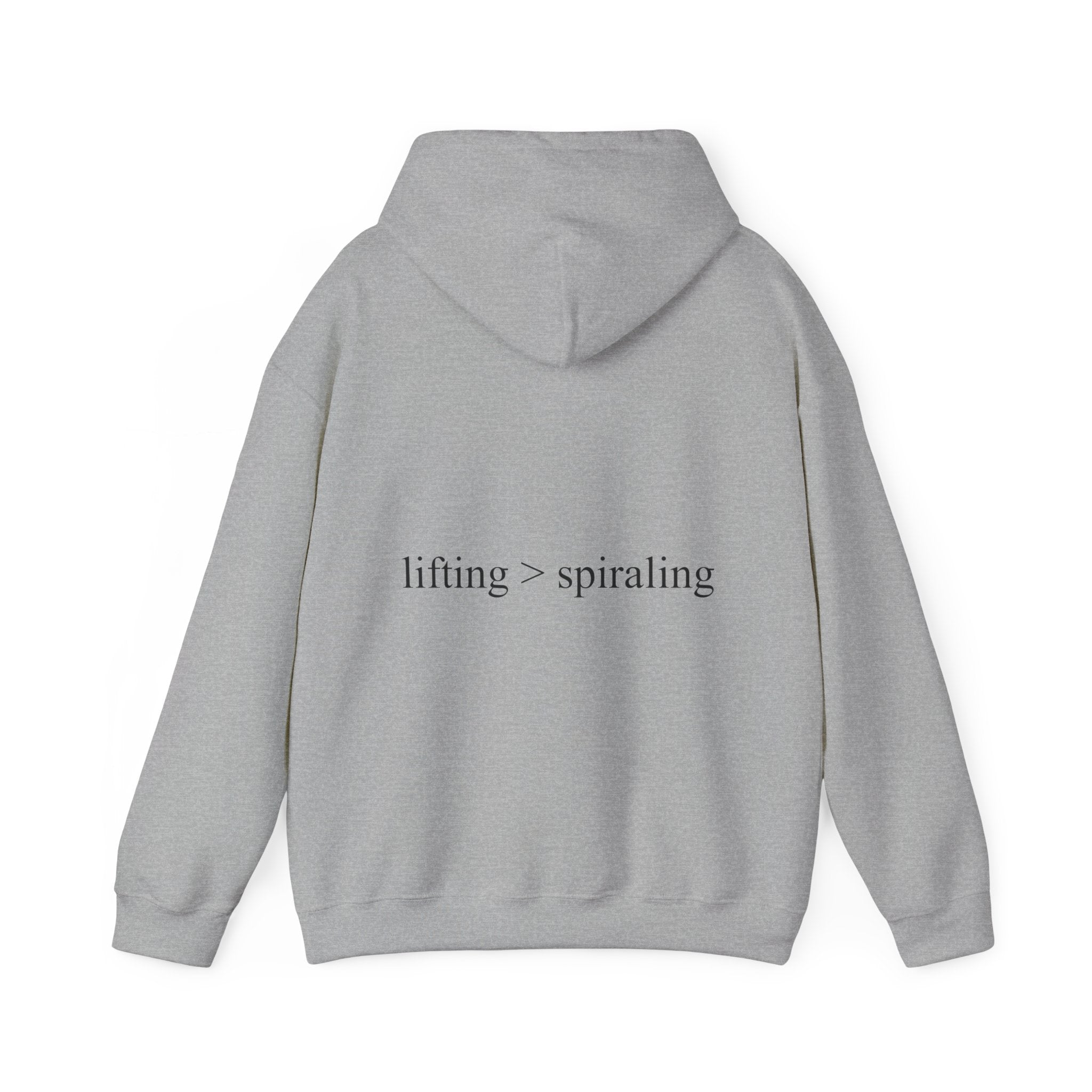 lifting > spiraling hoodie