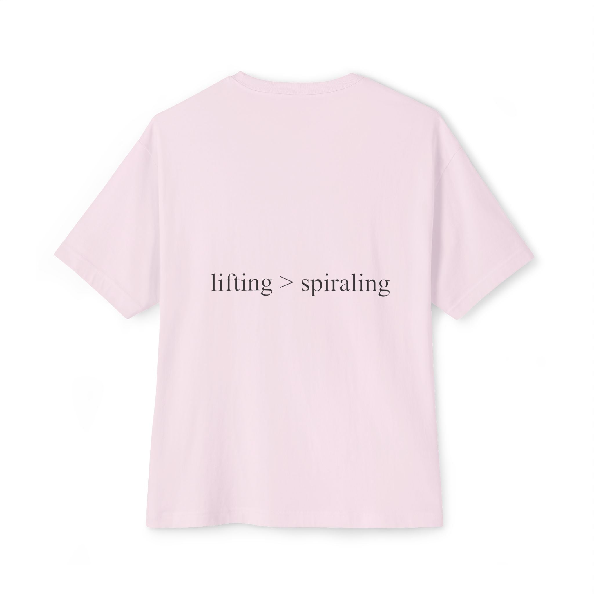 lifting > spiraling oversized tee