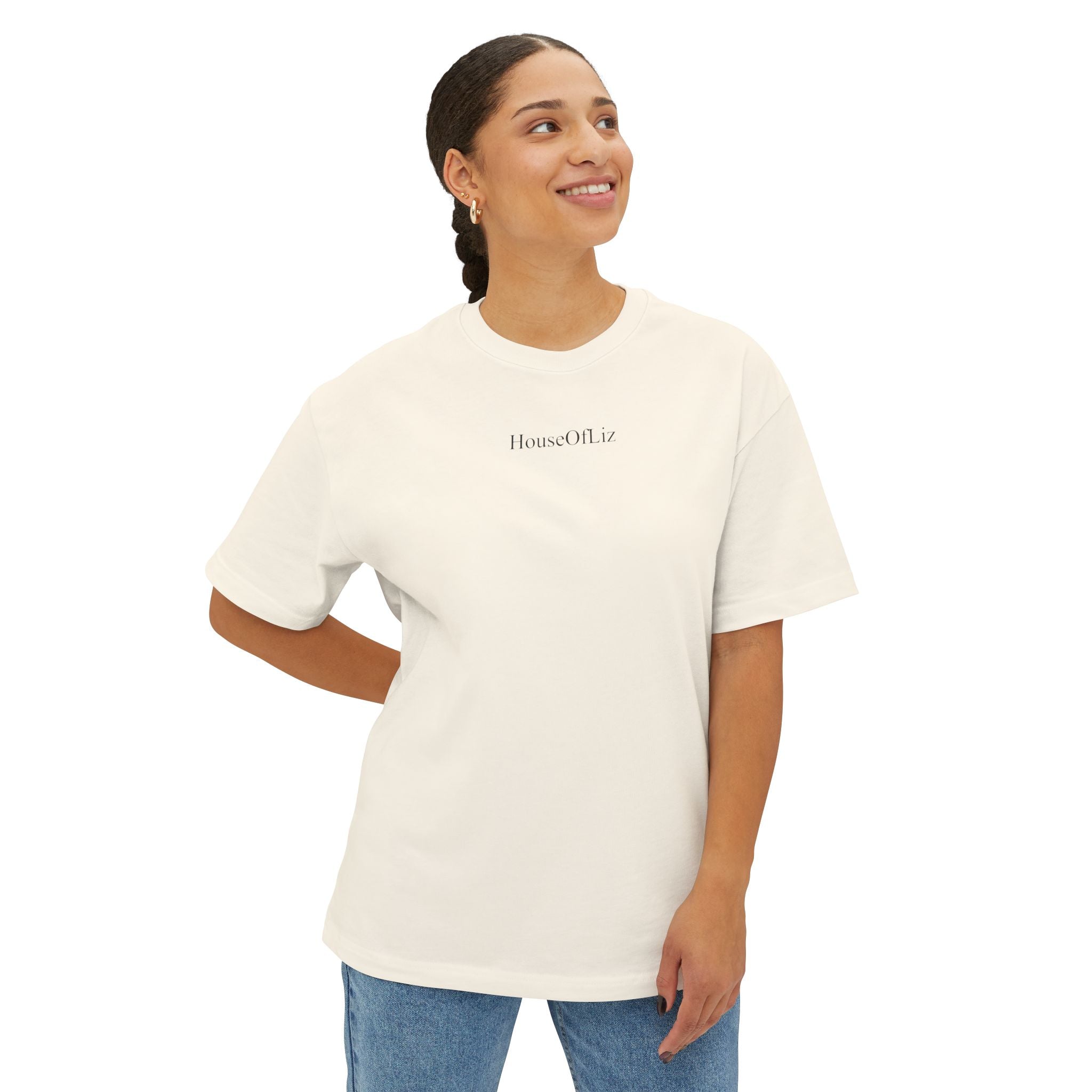 lifting > spiraling oversized tee