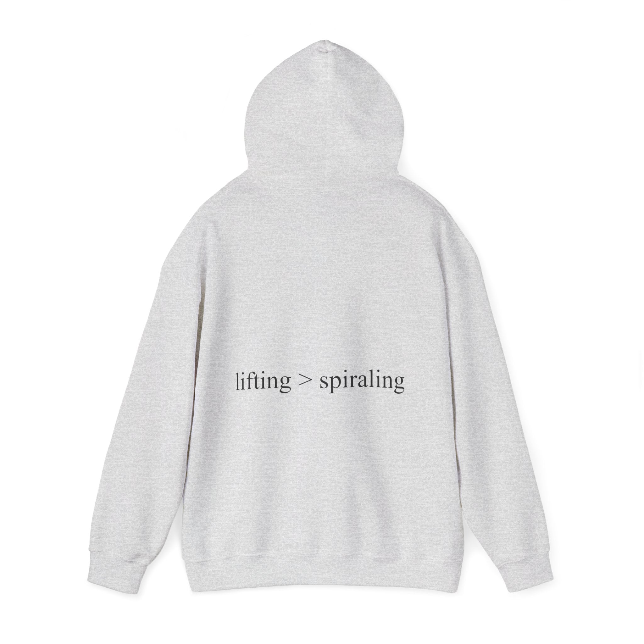 lifting > spiraling hoodie