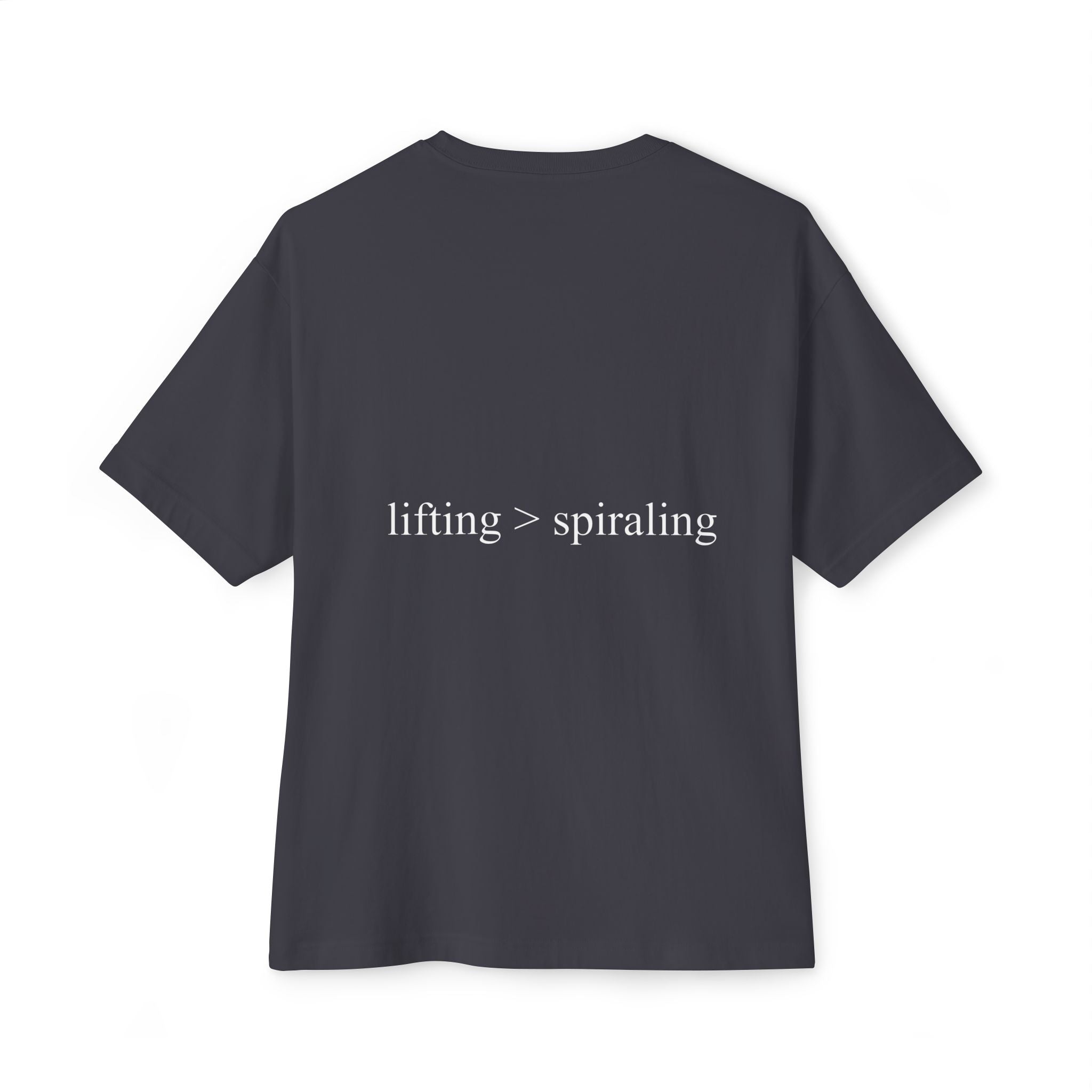 lifting > spiraling oversized tee