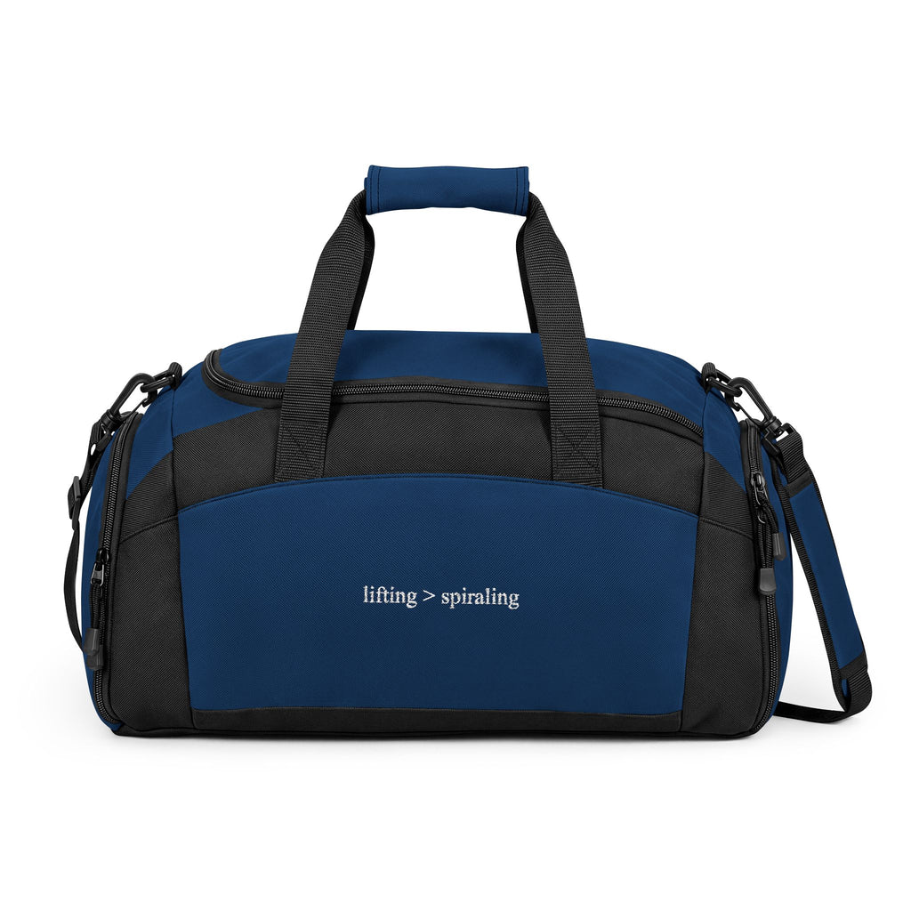 lifting > spiraling gym bag