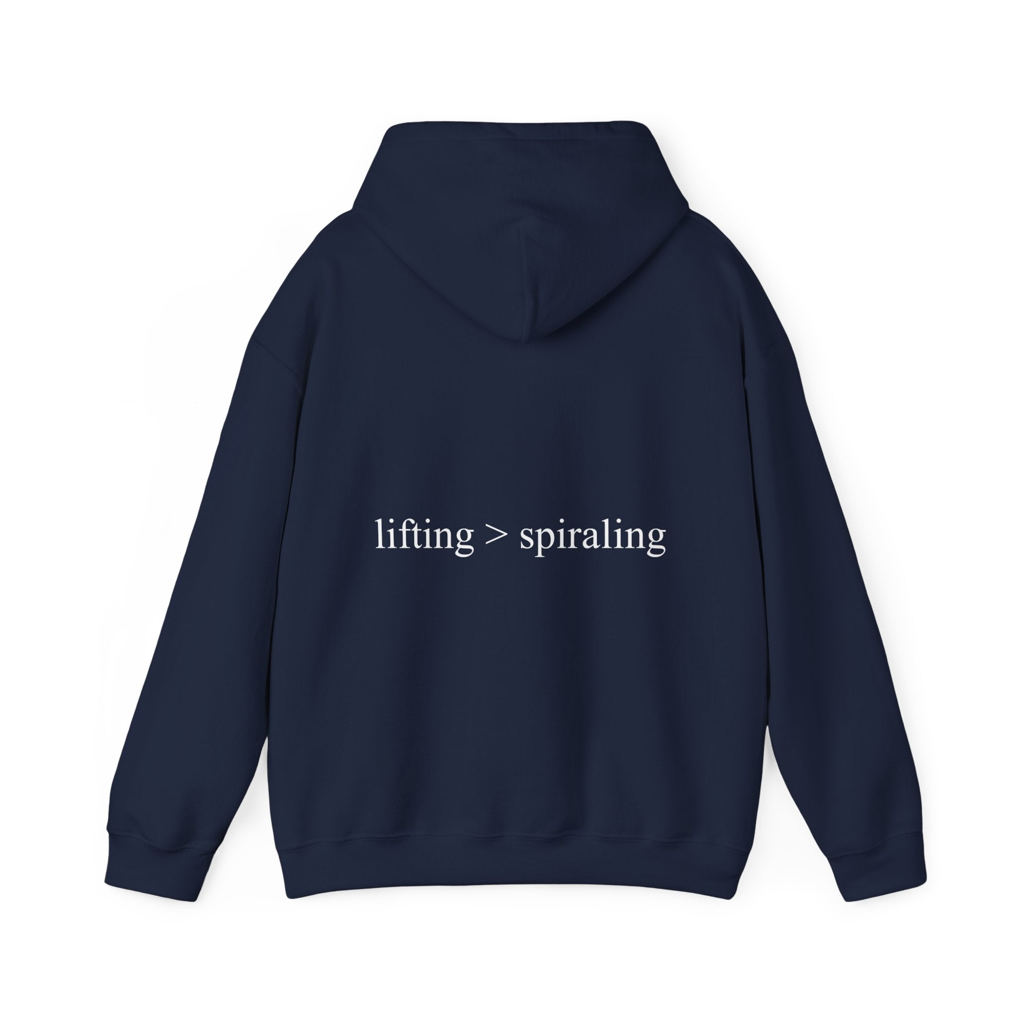 lifting > spiraling hoodie