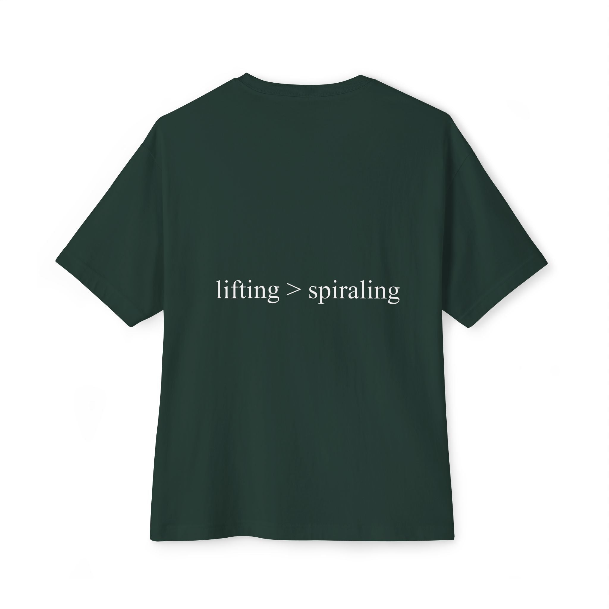 lifting > spiraling oversized tee