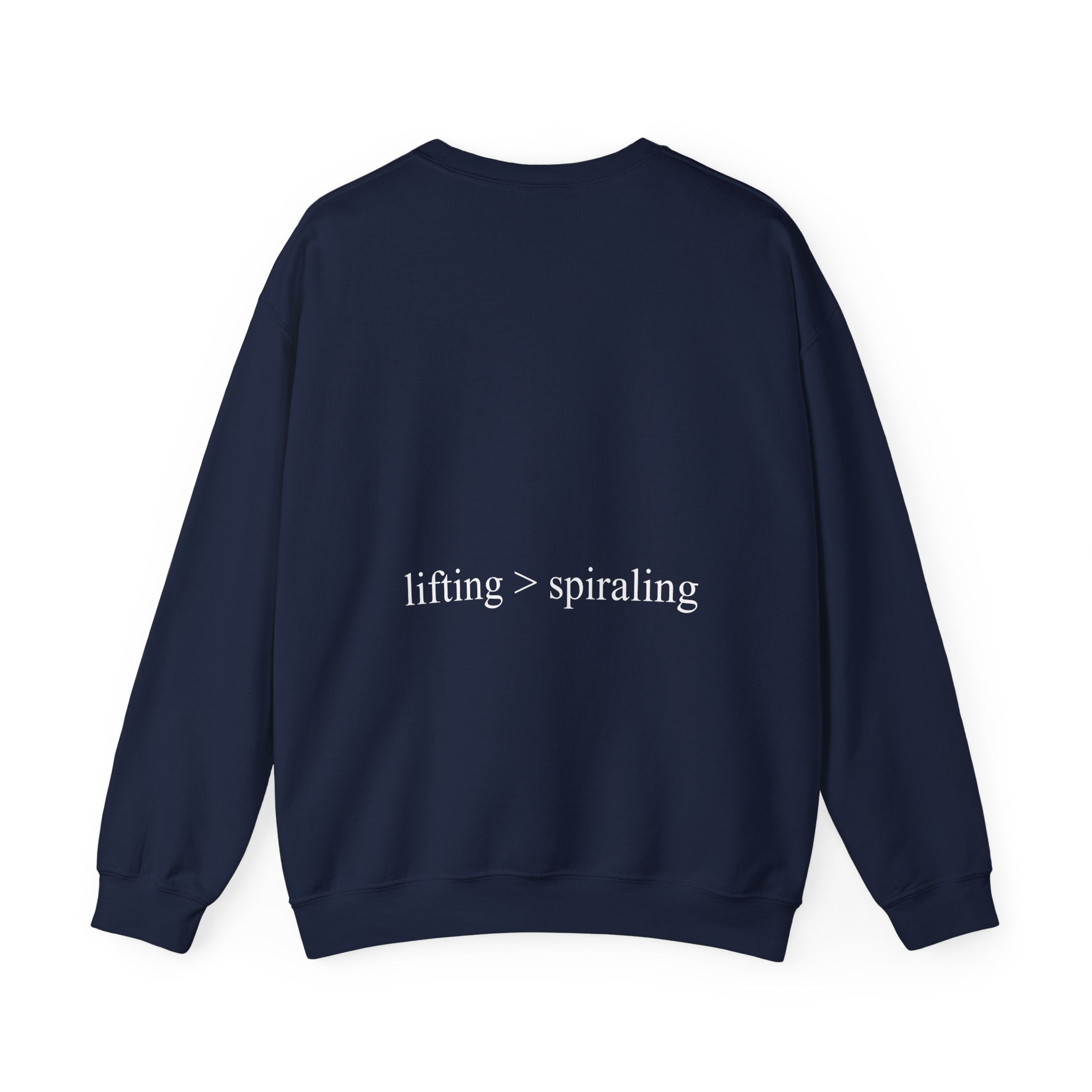 lifting > spiraling crewneck sweatshirt