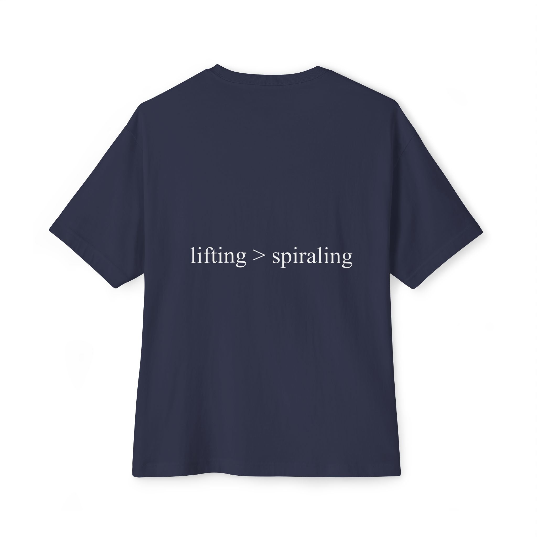 lifting > spiraling oversized tee