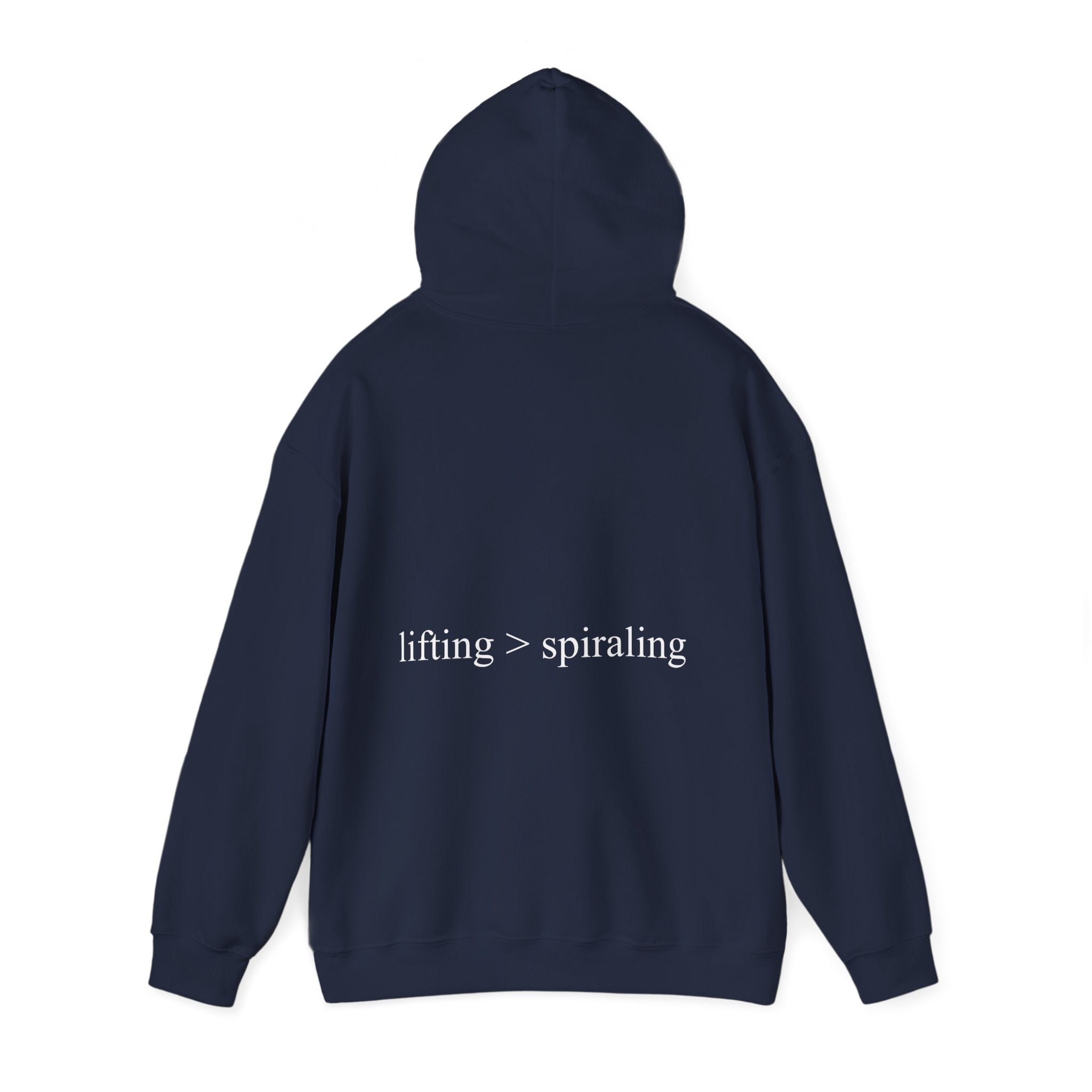 lifting > spiraling hoodie